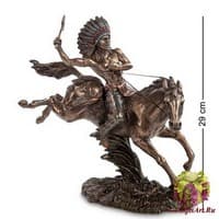 WS-441 Статуэтка &quot;Индеец на коне&quot;