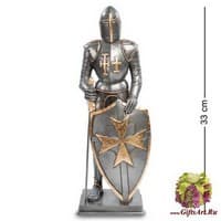 WS- 95 Статуэтка &quot;Рыцарь с мальтийским крестом на щите&quot;
