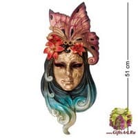 WS-351 Венецианская маска &quot;Лилия&quot; бол.