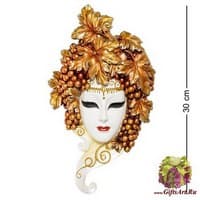 WS-354 Венецианская маска &quot;Виноград&quot;