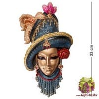 WS-368 Венецианская маска &quot;Леди в шляпе&quot;