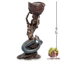 WS-480/ 1 Подсвечник &quot;Русалочка&quot;