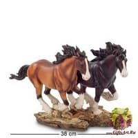 WS-709 Статуэтка &quot;Мустанги&quot;