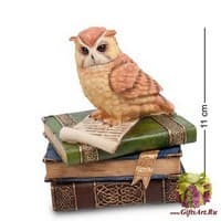 WS-719 Шкатулка &quot;Сова на книгах&quot;