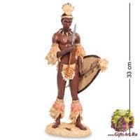 WS-729 Статуэтка &quot;Африканский воин&quot;