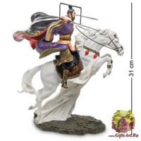 WS-759 Статуэтка &quot;Китайский воин на коне&quot;