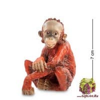 WS-760 Статуэтка &quot;Детеныш орангутанга&quot;