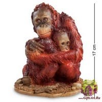 WS-764 Статуэтка &quot;Орангутанги&quot;