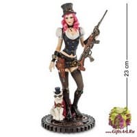 WS-377 Статуэтка в стиле Стимпанк &quot;Девушка&quot;