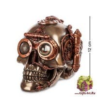 WS-387 Шкатулка в стиле Стимпанк &quot;Череп&quot;