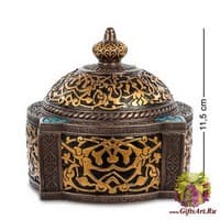 WS-529 Шкатулка с орнаментом &quot;Арабеска&quot;