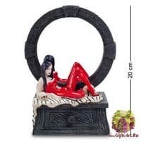 WS-797 Статуэтка-зеркало &quot;Женщина в красном&quot;