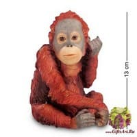 WS-798 Статуэтка &quot;Детеныш орангутанга&quot;