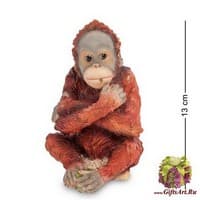 WS-799 Статуэтка &quot;Детеныш орангутанга&quot;