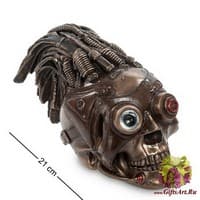 WS-187 Статуэтка в стиле Стимпанк &quot;Череп&quot;