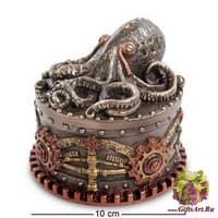 WS-188 Шкатулка в стиле Стимпанк &quot;Осьминог&quot;