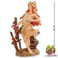 pr-MUC06 Статуэтка &quot;Девушка Осень&quot; Альфонса Мухи