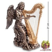 WS-691/ 2 Статуэтка &quot;Ангел, играющий на арфе&quot;