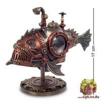 WS-191 Статуэтка в стиле Стимпанк &quot;Рыба&quot;