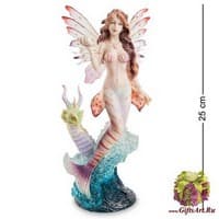 WS-552 Статуэтка &quot;Русалка и морской конек&quot;