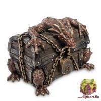 WS-274 Шкатулка &quot;Дракон на сундуке&quot;