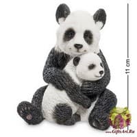 WS-697 Статуэтка &quot;Панда с детенышем&quot;