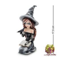 GA-61 Статуэтка &quot;Девочка с вороном&quot;