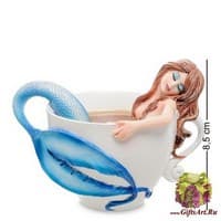 GA-91 Статуэтка &quot;Чашка с русалкой &quot;Релакс&quot;