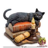 WS-843 Статуэтка &quot;Кот на книгах&quot;