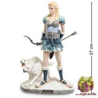 WS-848 Статуэтка "Скади - богиня охоты, зимы и гор" WS-848 Статуэтка "Скади - богиня охоты, зимы и гор"