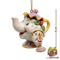 Disney-A21431 Подвеска &quot;Миссис Поттс и Чип&quot;