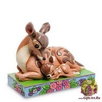 Disney-4049640 Фигурка &quot;Олененок Бэмби с мамой