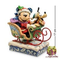 Disney-4052003 Фигурка &quot;Микки Маус и Плуто в санях