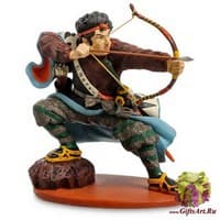 pr-KU02 Статуэтка &quot;Японский воин MASE CHUDAYU MASA-AKI&quot;