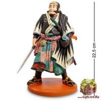 pr-KU03 Статуэтка &quot;Японский воин CHIBA SABROHEI MITSUTADA&quot;