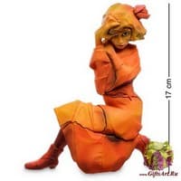 pr-SCH02 Статуэтка &quot;Женщина в красно-оранжевом платье&quot; Эгон Шиле