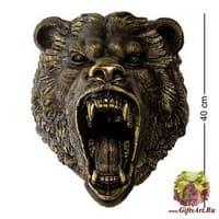 БФ-01 Фигура &quot;Голова медведя рычащего&quot; h-50см