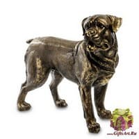 БФ-14 Фигура &quot;Собака Ротвейлер&quot; h-37см