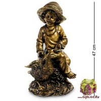 БФ-32 Фигура &quot;Мальчик с уткой&quot; h-47см