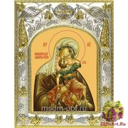 Икона освященная &quot;Взыграние младенца ,икона Божией Матери&quot;, 14x18 см