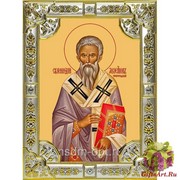 Икона освященная &quot;Геннадий архиепископ Новгородский ,святитель&quot;, 18x24 см со стразами, 18x24 см