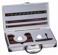 Набор для игры в гольф в мет.кейсе темная клюшка