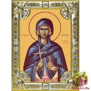 Икона освященная &quot;Марфа Вифанская праведная,мироносица&quot;, 18x24 см, со стразами