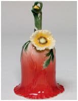 Колокольчик фарфоровый Маковый цвет. Фарфор Высота 15 см Колокольчик фарфоровый Маковый цвет. Фарфор Высота 15 см