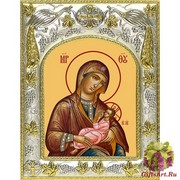 Икона освященная &quot;Млекопитательница икона Божией Матери&quot;, 14x18 см