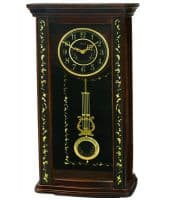 Настенные часы кварцевые с маятником в деревянном корпусе с боем Россия