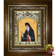 Икона освященная &quot;Никодим Святогорец,преподобный&quot;, 14x18 см, в деревянном киоте 20x24 см, 20x24 см