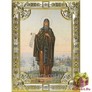 Икона освященная &quot;Тихон Лухский,преподобный&quot;, 18x24 см, со стразами