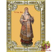 Икона освященная &quot;Иона,митрополит Московский ,святитель,чудотворец&quot; ,18х24см со стразами, 18x24 см