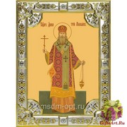 Икона освященная &quot;Димитрий Можайский священномученик (Дмитрий)&quot;, 18x24 см со стразами, 18x24 см